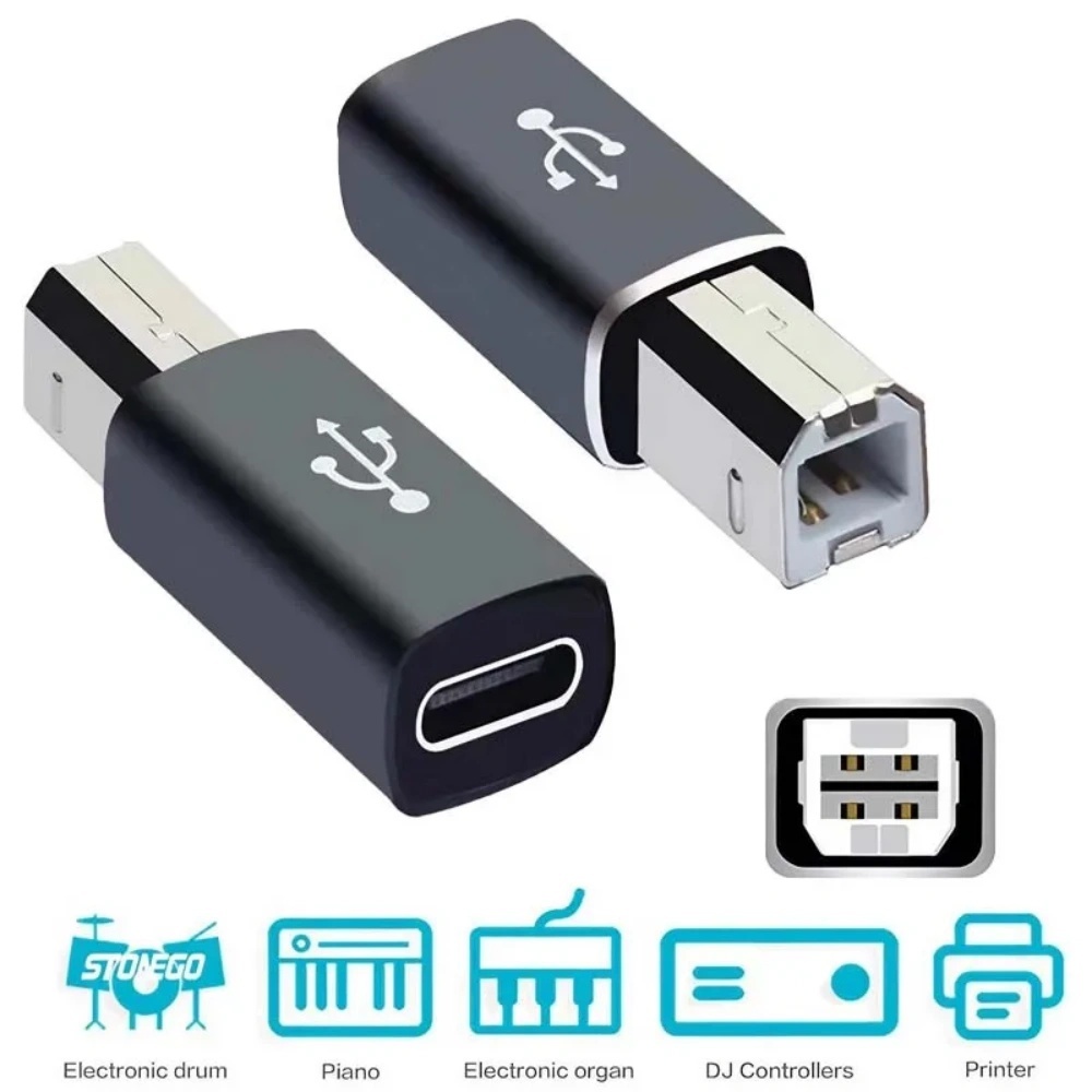 Midi Controller Pad - Adaptateur USB B mâle vers USB
