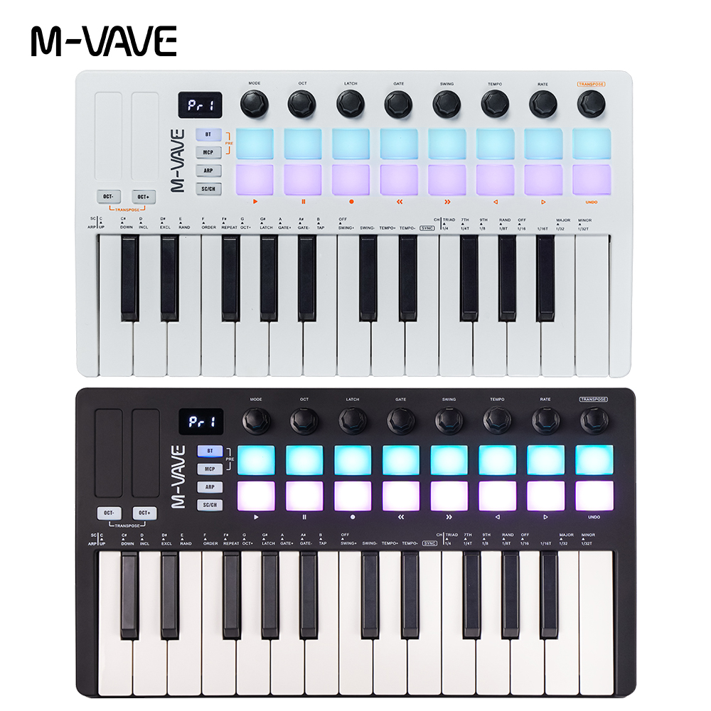 Contrôleur de clavier MIDI M-V - Midi Controller Pad avis et prix