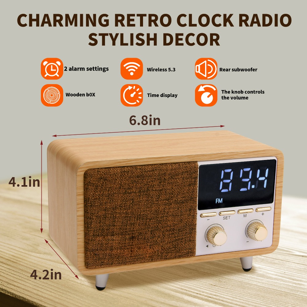 Radio FM multifonctionnelle RD - Audio Music Spotify avis et prix